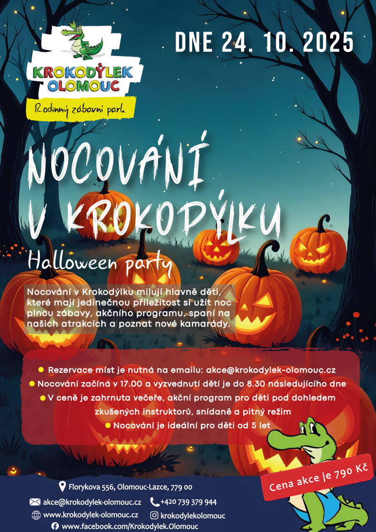 HALLOWEENSKÉ NOCOVÁNÍ