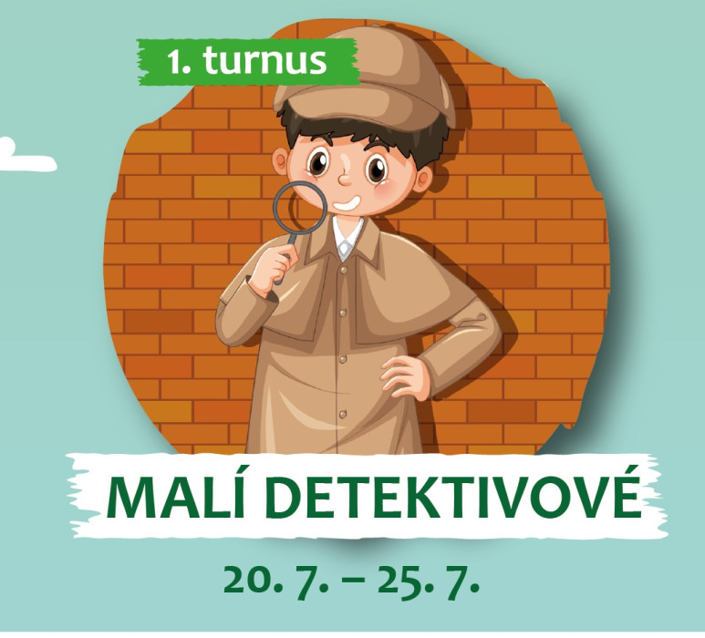 Příměstský tábor s nocováním - Malí detektivové
