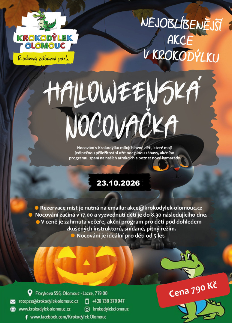 Halloween nocování