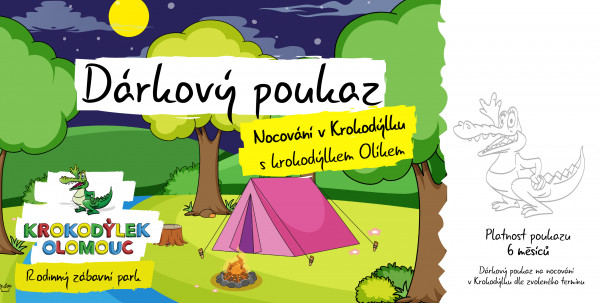 Nocování v Krokodýlku
